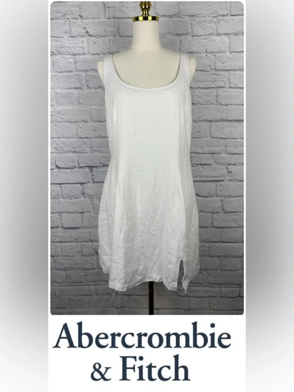 NWT Abercrombie & Fitch Linen dress size L